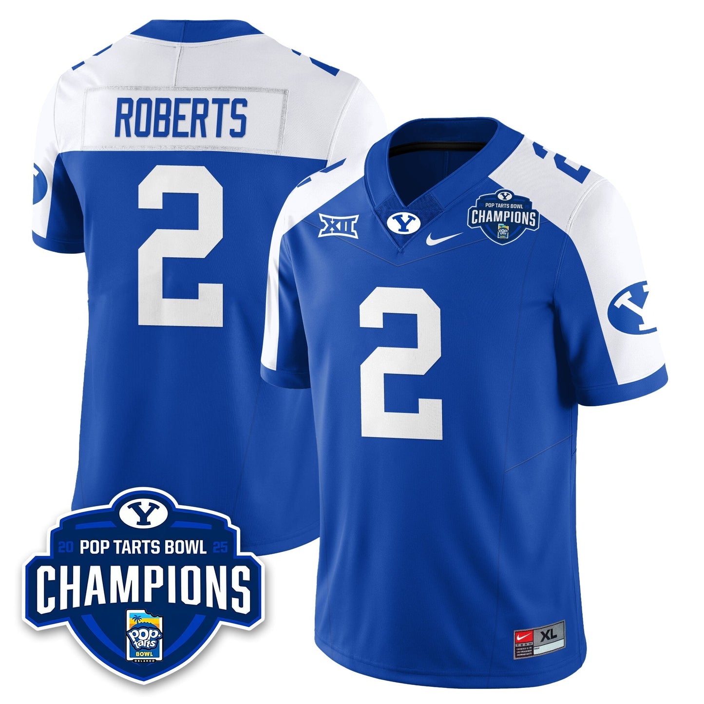 BCS Football 2025 Pop-Tarts Bowl Champions Jersey - All Stitched