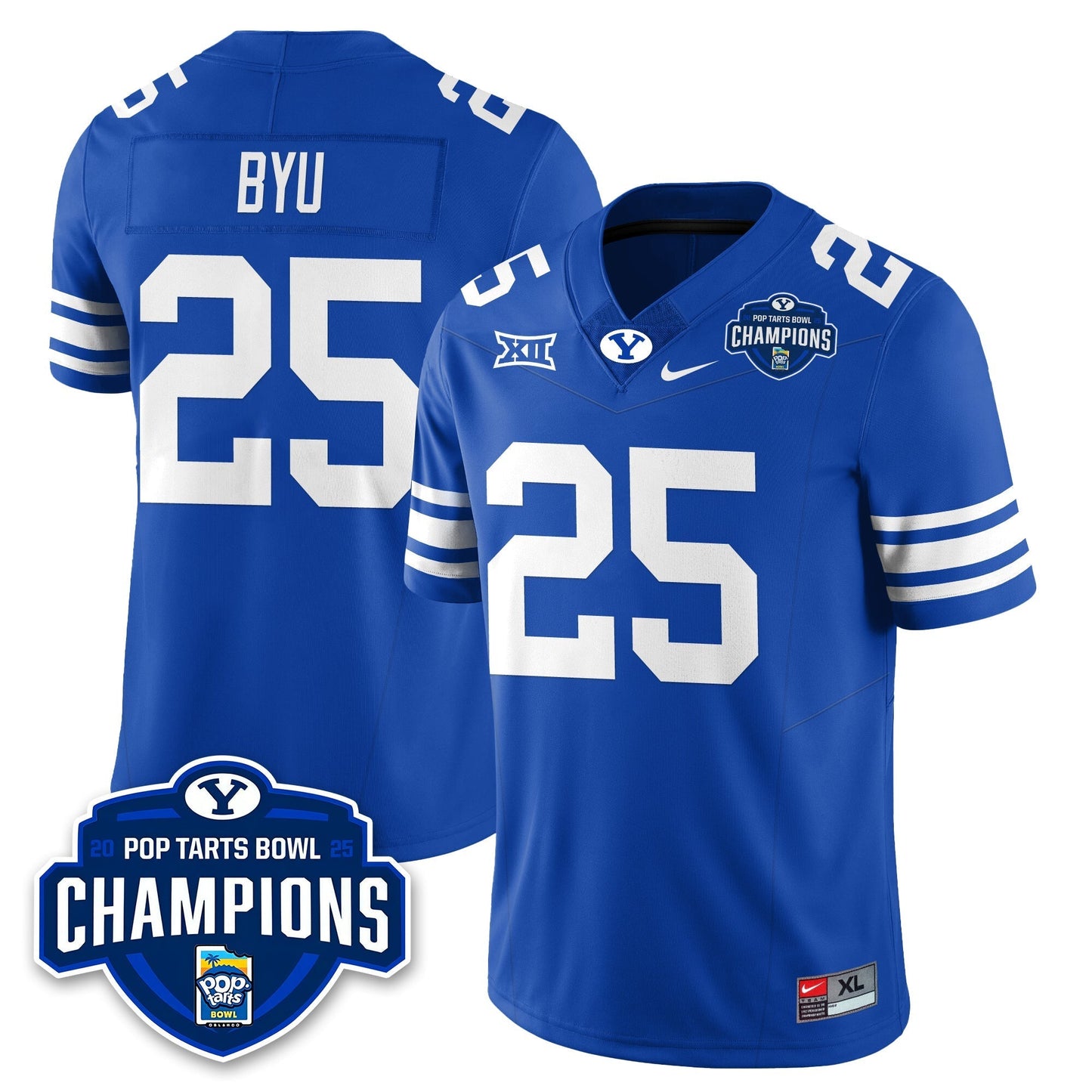BCS Football 2025 Pop-Tarts Bowl Champions Jersey - All Stitched