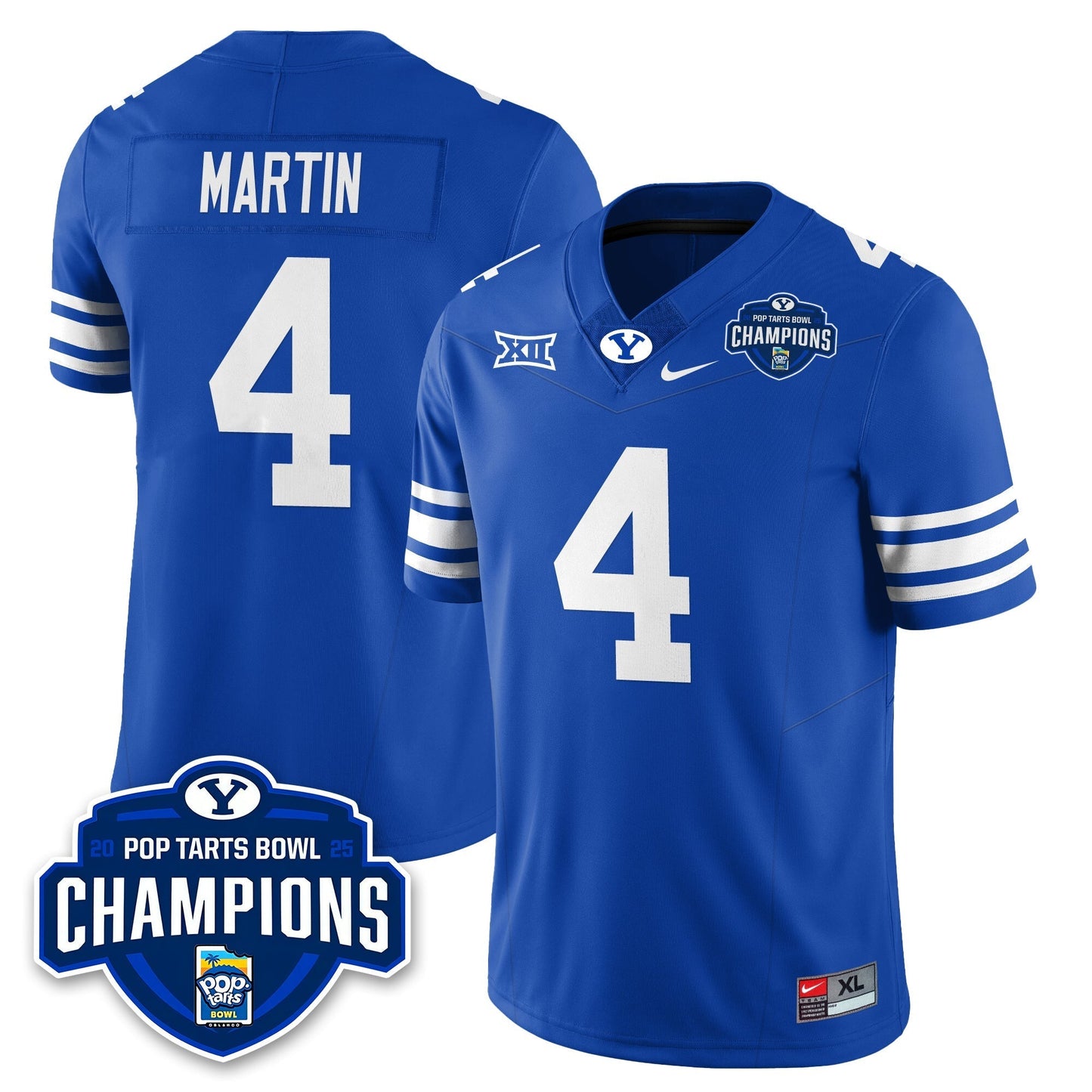 BCS Football 2025 Pop-Tarts Bowl Champions Jersey - All Stitched