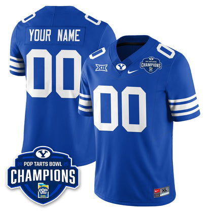 BYU Cougars Football 2025 Pop-Tarts Bowl Champions Jersey - All Stitched