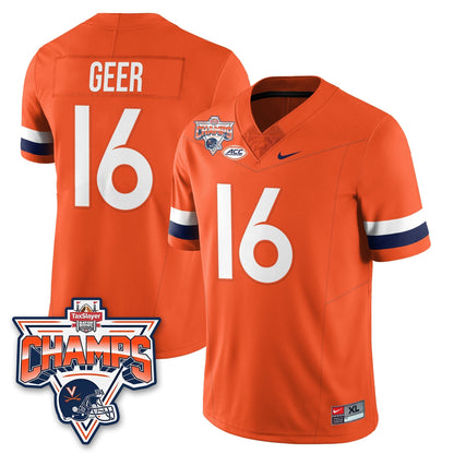 VC Football 2025 TaxSlayer Gator Bowl Champions Jersey - All Stitched