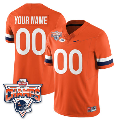 VC Football 2025 TaxSlayer Gator Bowl Champions Custom Jersey - All Stitched