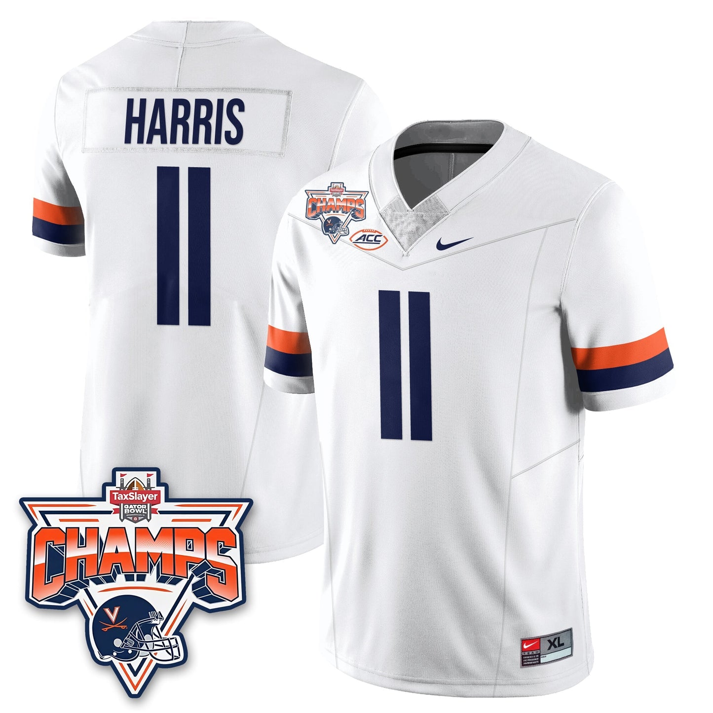 VC Football 2025 TaxSlayer Gator Bowl Champions Jersey - All Stitched