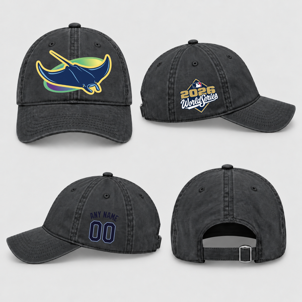 TBR American League Champions Personalized Wash Hat - Printed V2