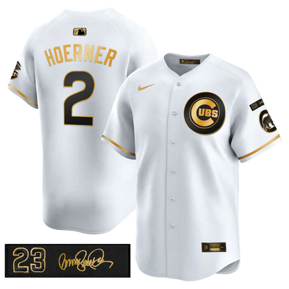 CHC 150th Anniversary & 'Ryne Sandberg Tribute' Patch Vapor Premier Limited Jersey - All Stitched