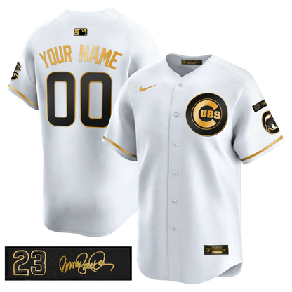 CUSTOM CHC 150th Anniversary & 'Ryne Sandberg Tribute' Patch Vapor Premier Limited Jersey - All Stitched