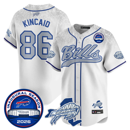 BUF 2025 Inaugural Season Patch Vapor Baseball Jersey - Stitched