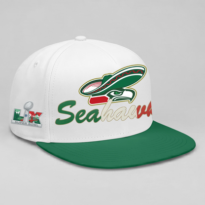 SEA Mexico Edition Personalized Snapback Cap - Printed