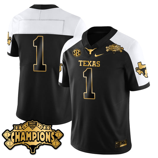 TEX Football Vapor Limited Gold Jersey - Citrus Bowl Champions - Stitched