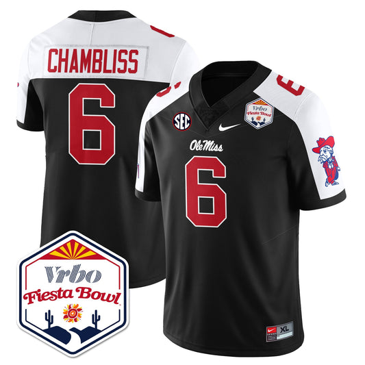 Ole Miss Football Vapor Limited Jersey - Vrbo Fiesta Bowl - Stitched
