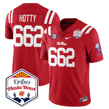 Ole Miss Football Vapor Limited Jersey - Vrbo Fiesta Bowl - All Stitched