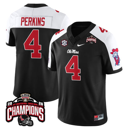 Ole Miss Football Vapor Limited Jersey - Allstate Sugar Bowl Champions - All Stitched