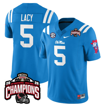 OM Football Vapor Limited Jersey - Allstate Sugar Bowl Champions - All Stitched