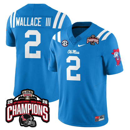 OM Football Vapor Limited Jersey - Allstate Sugar Bowl Champions - All Stitched