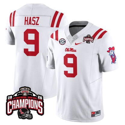 Ole Miss Football Vapor Limited Jersey - Allstate Sugar Bowl Champions - All Stitched