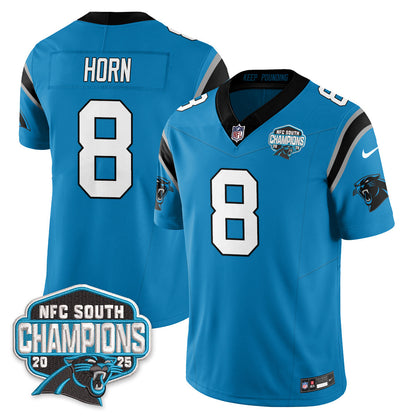 CAR NFC South Division Champions Vapor Limited Jersey n1 - All Stitched