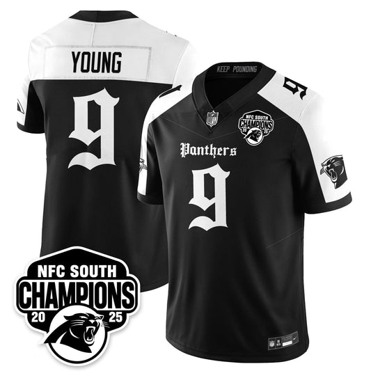 CAR Gothic NFC South Division Champions Vapor Limited Gothic Jersey - Stitched