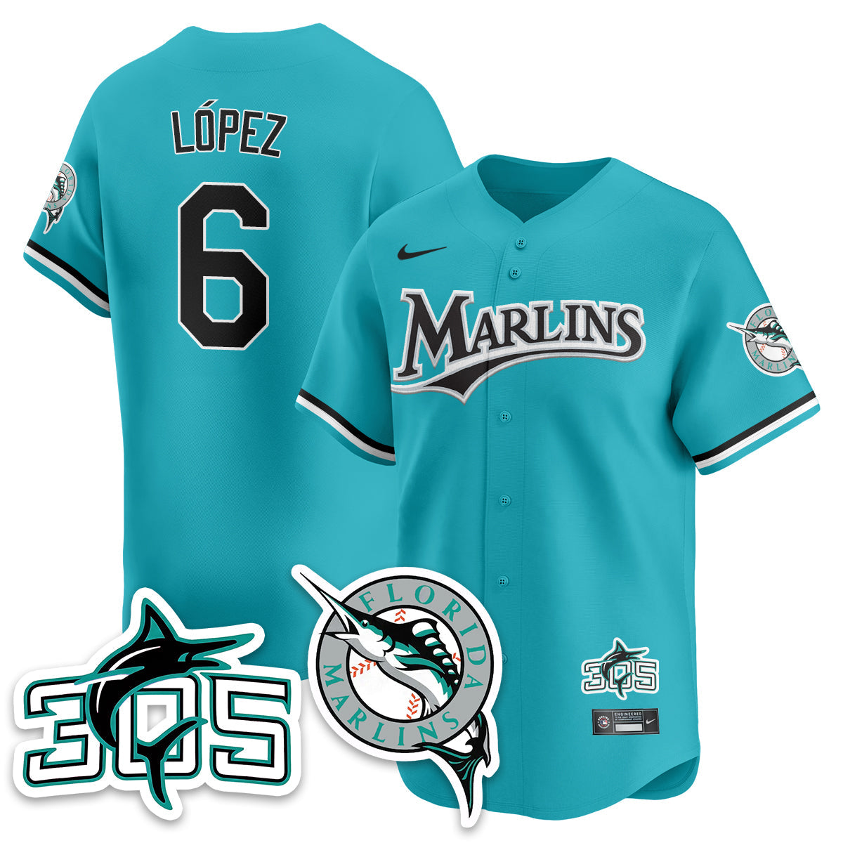 MAL Throwback Vapor Limited Jersey - All Stitched