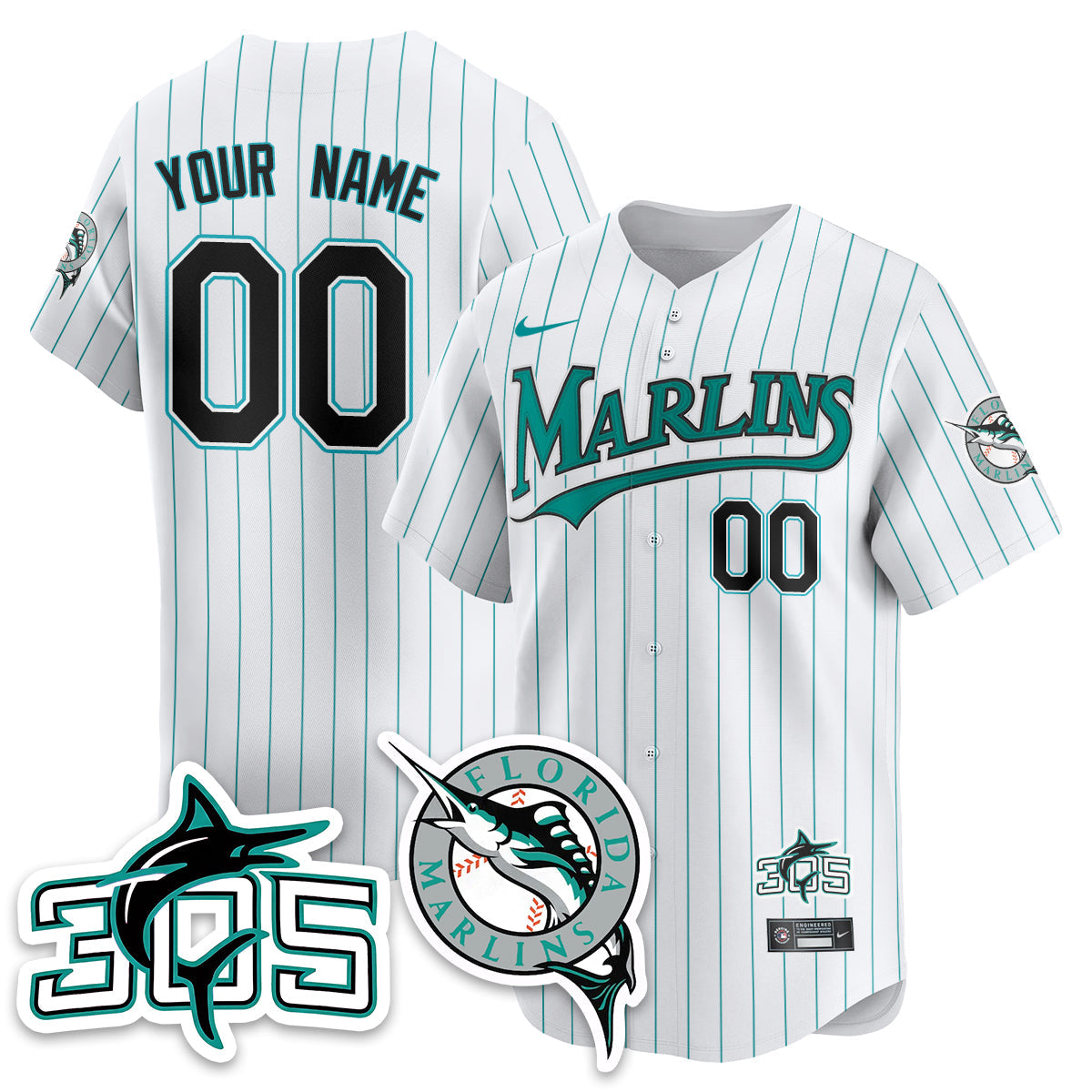 Custom MAL Throwback Vapor Limited Jersey - All Stitched