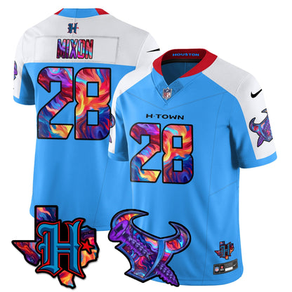 HOU Special Vapor Limited Jersey - All Stitched
