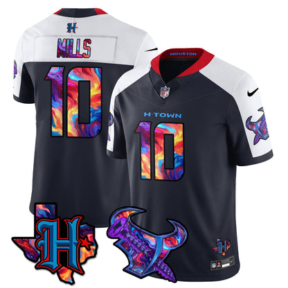 HOU Special Vapor Limited Jersey - All Stitched