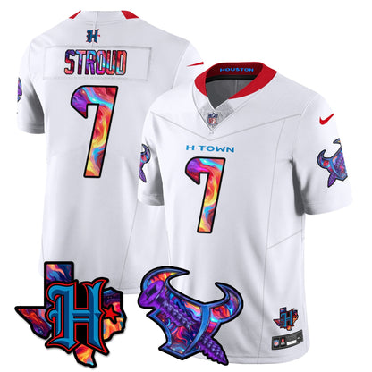 HOU Special Vapor Limited Jersey - All Stitched