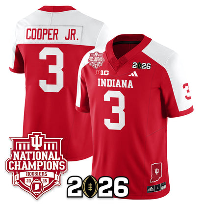 Indiana H Vapor Limited Football Jersey - 2025 National Champions - All Stitched