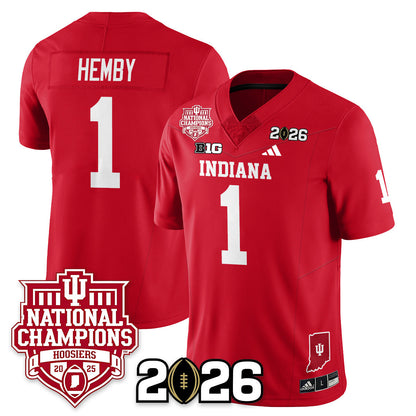 Indiana H Vapor Limited Football Jersey - 2025 National Champions - All Stitched