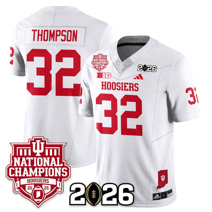 Indiana H Vapor Limited Football Jersey - 2025 National Champions - All Stitched
