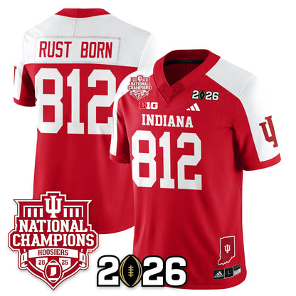 Indiana H Vapor Limited Football Jersey - 2025 National Champions - All Stitched