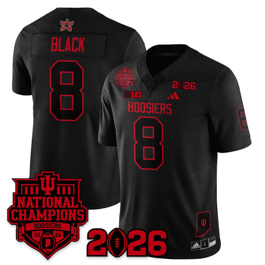 Indiana H Stranger Things Vapor Limited Football Jersey - 2025 National Champions - Stitched