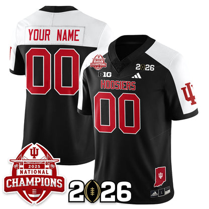 Custom Indiana H Vapor Limited Football Jersey V2 - 2025 National Champions - All Stitched