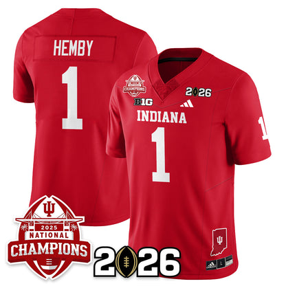 Indiana H Vapor Limited Football Jersey V2 - 2025 National Champions - All Stitched