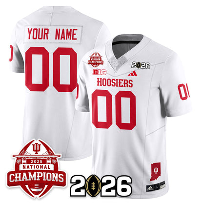 Custom Indiana H Vapor Limited Football Jersey V2 - 2025 National Champions - All Stitched