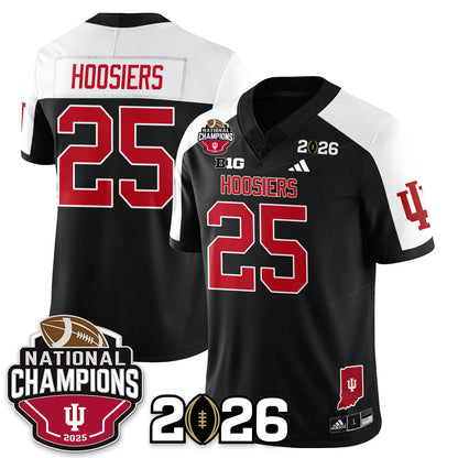 Indiana H Vapor Limited Football Jersey V3 - 2025 National Champions - All Stitched
