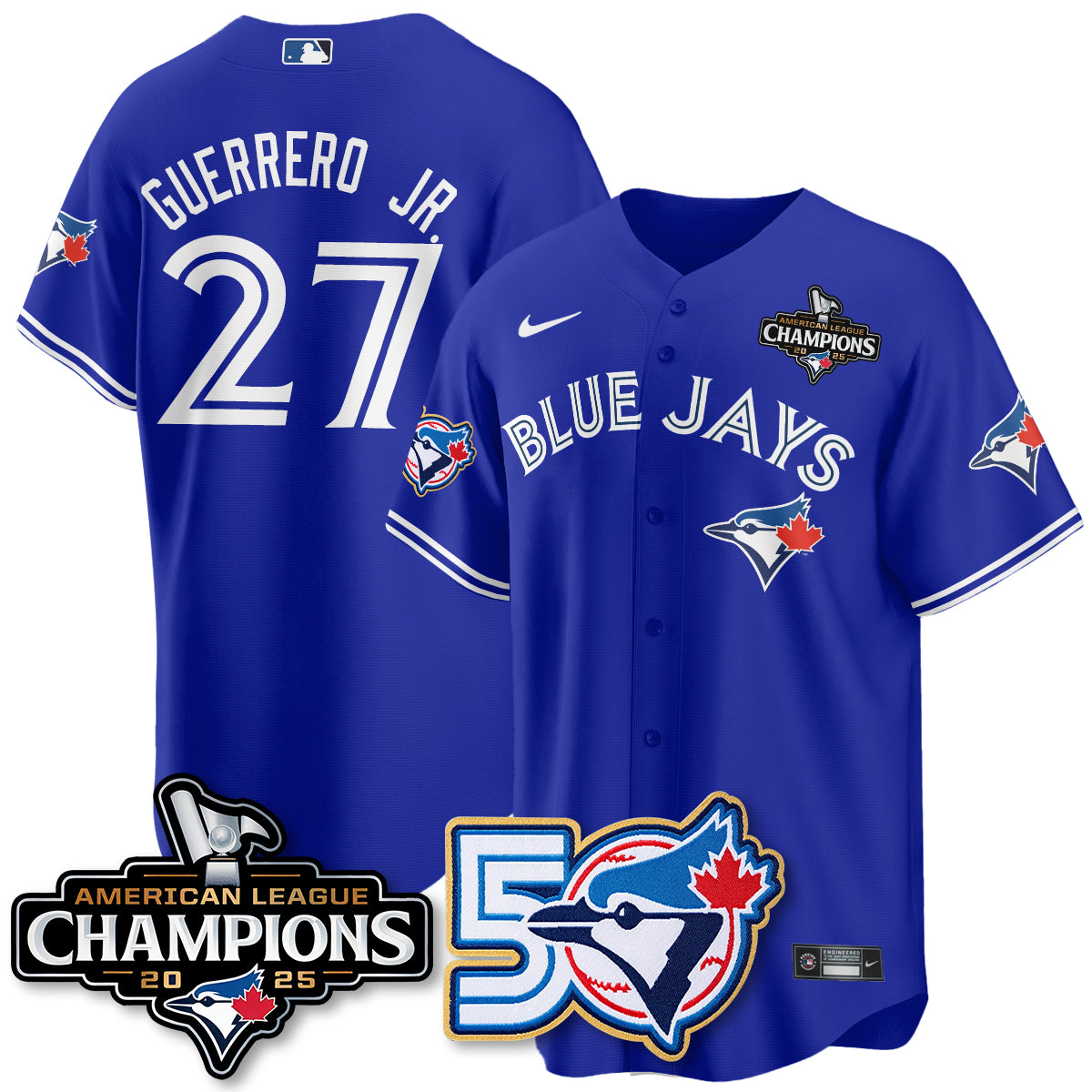 TBJ 2025 American League Champions Vapor Limited Jersey - 50th Season - All Stitched