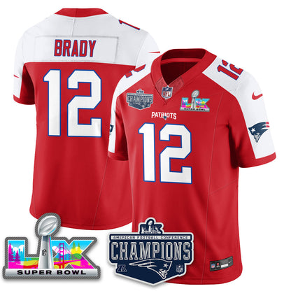 NE 2025 AFC Champions Vapor Limited Jersey - All Stitched