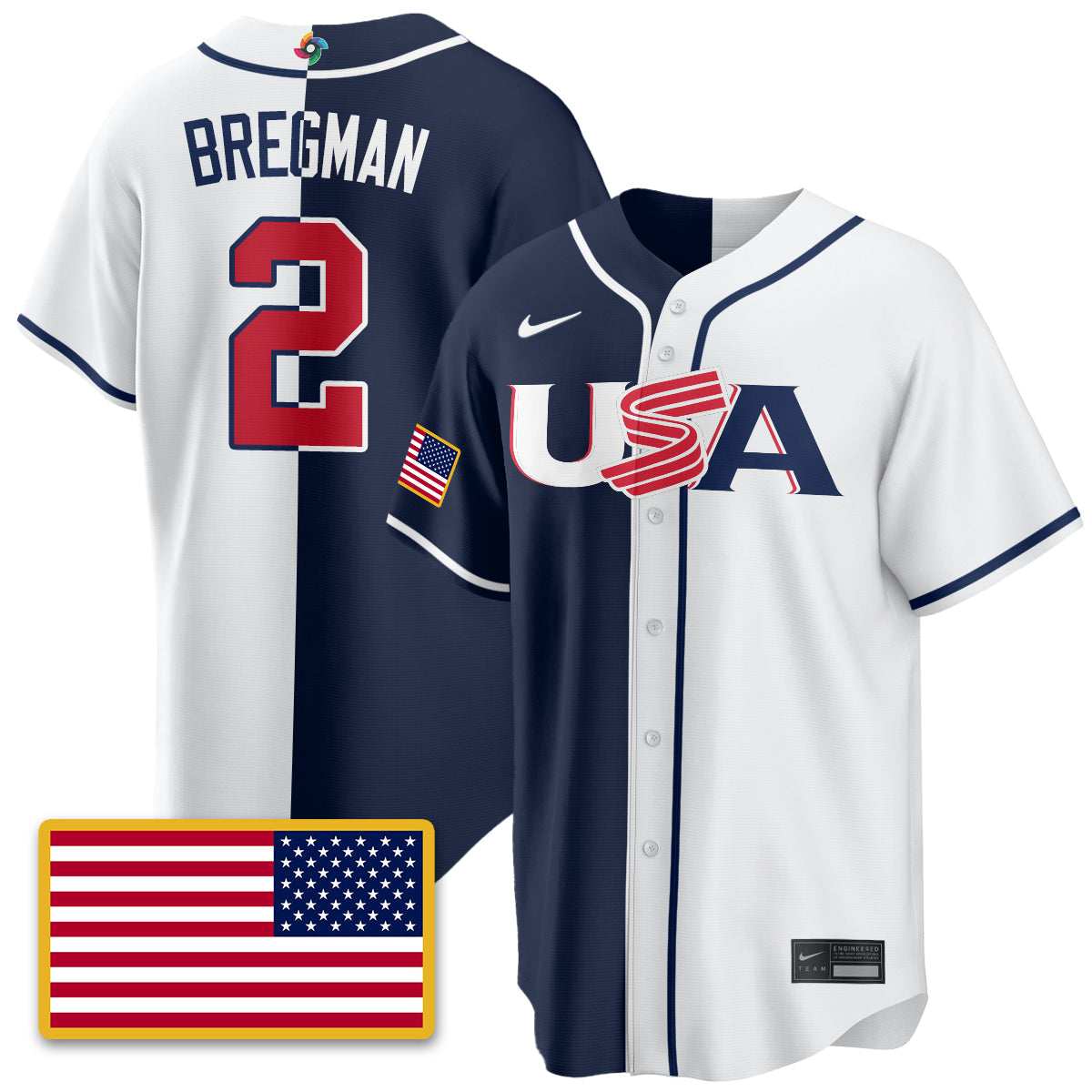USA Baseball  2026 World Baseball Classic Limited Jersey - All Stitched
