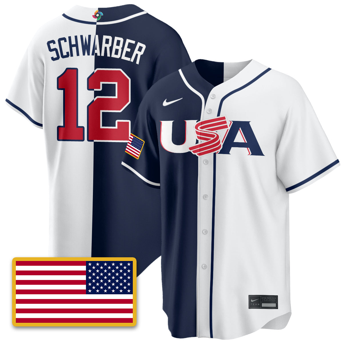 USA Baseball  2026 World Baseball Classic Limited Jersey - All Stitched