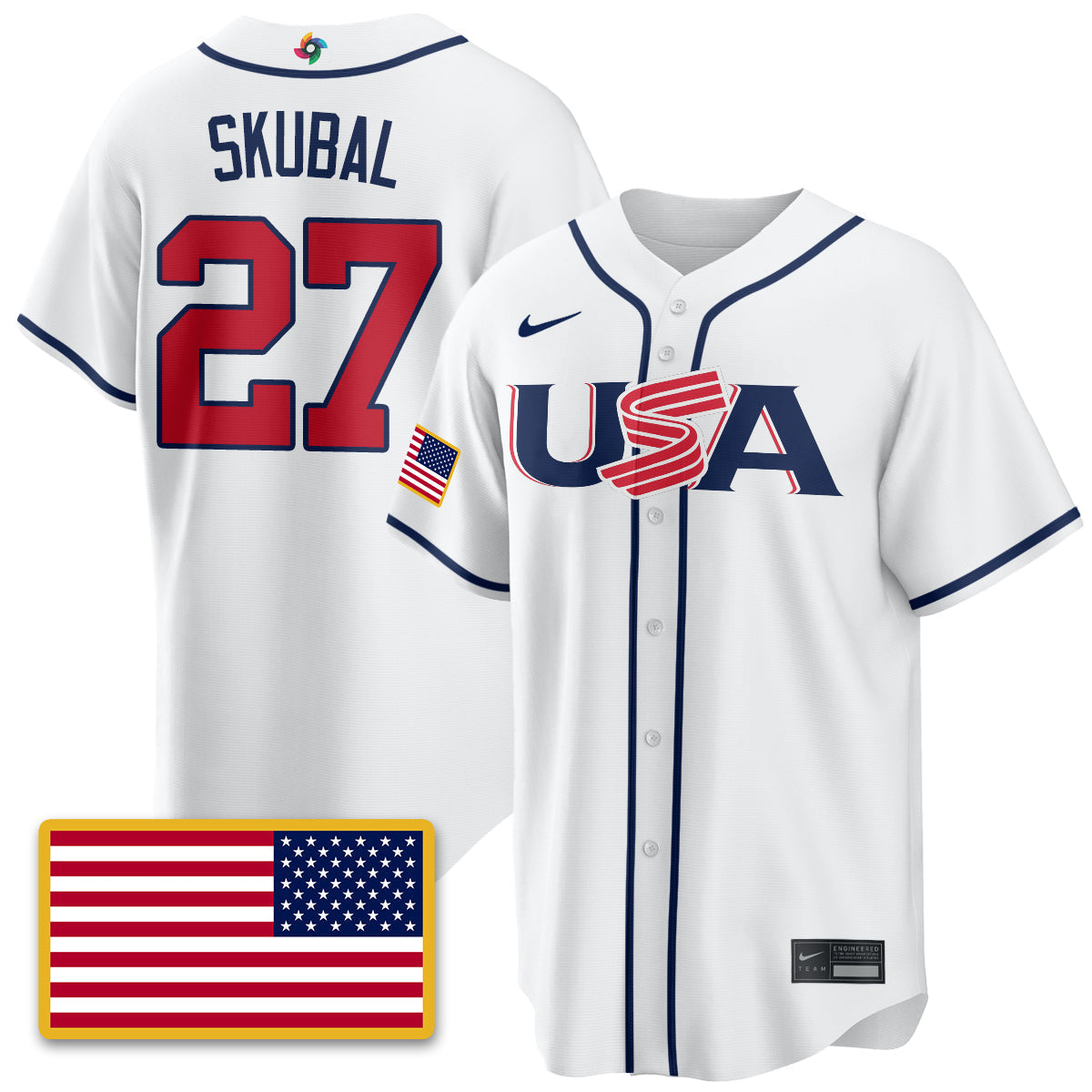 USA Baseball  2026 World Baseball Classic Limited Jersey - All Stitched
