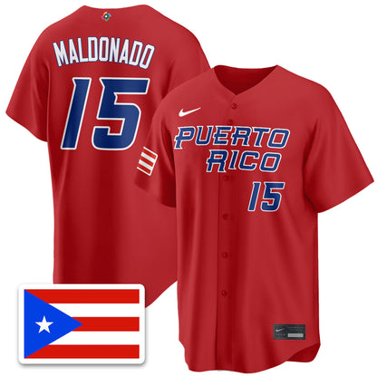 Puerto Rico Baseball 2026 World Baseball Classic Limited Jersey - All Stitched