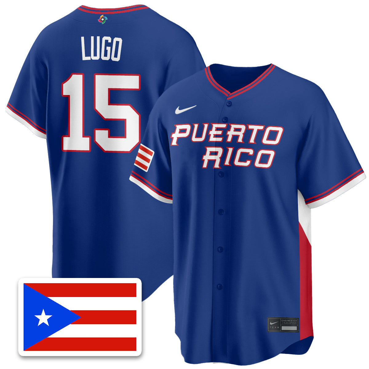 Puerto Rico Baseball 2026 World Baseball Classic Limited Jersey - All Stitched