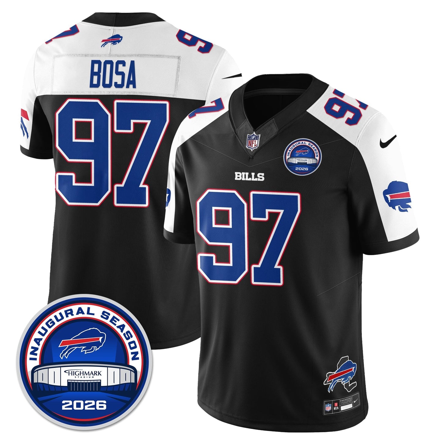 BUF 2026 Inaugural Season Patch Limited Jersey - Stitched
