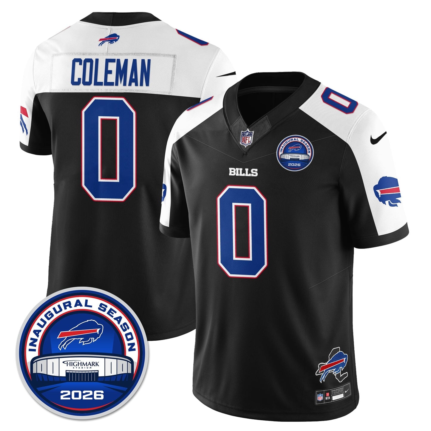 BUF 2026 Inaugural Season Patch Limited Jersey - Stitched