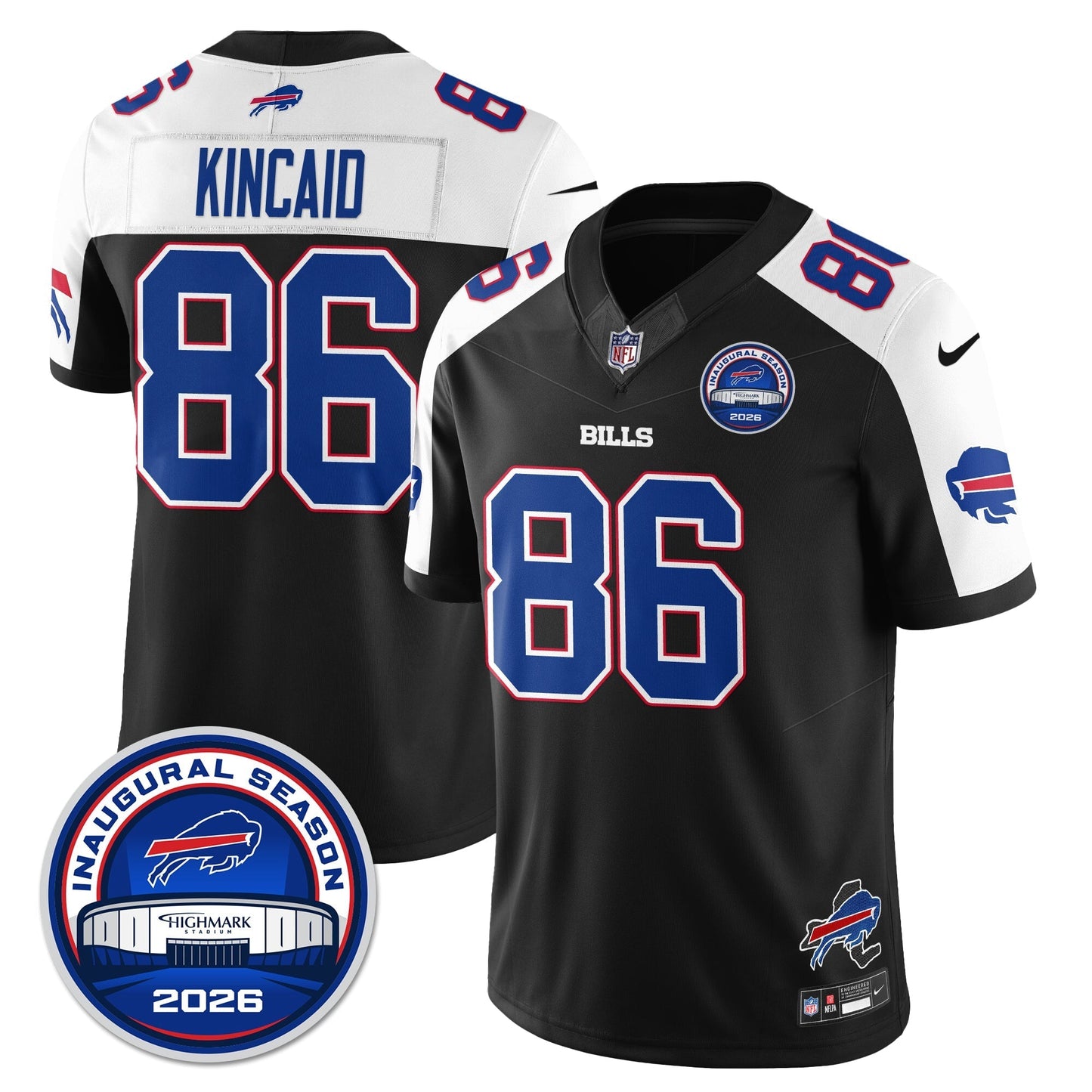 BUF 2026 Inaugural Season Patch Limited Jersey - Stitched