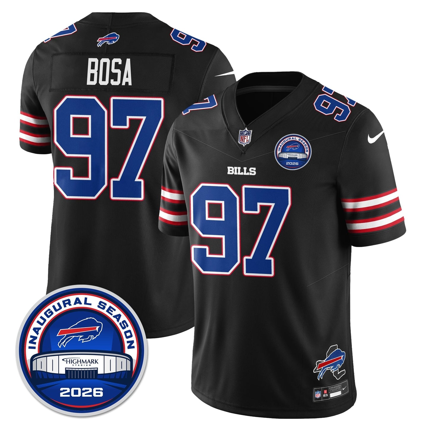 BUF 2026 Inaugural Season Patch Limited Jersey - Stitched