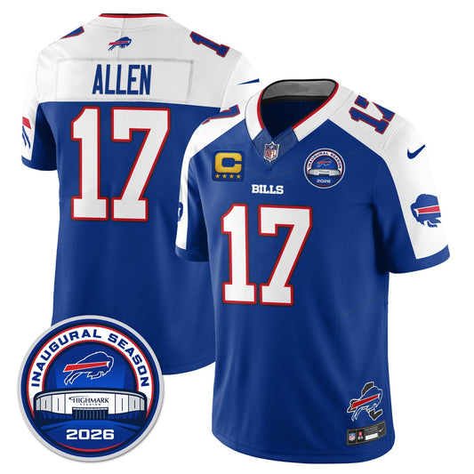 BUF 2026 Inaugural Season Patch Vapor Limited Jersey - Stitched