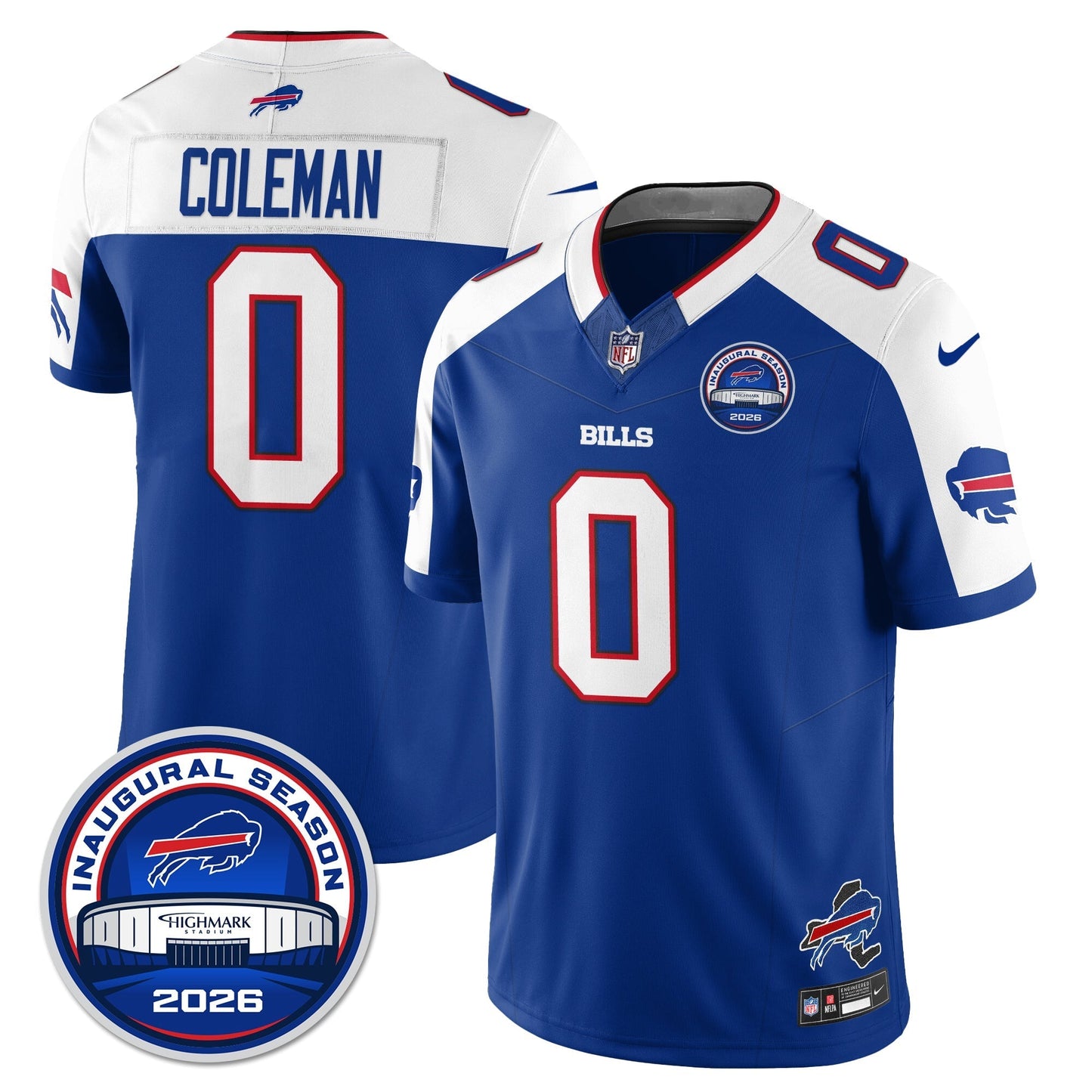 BUF 2026 Inaugural Season Patch Limited Jersey - Stitched