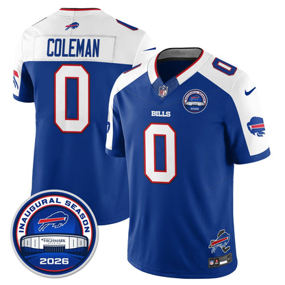 BUF 2026 Inaugural Season Patch Limited Gold Jersey - Stitched