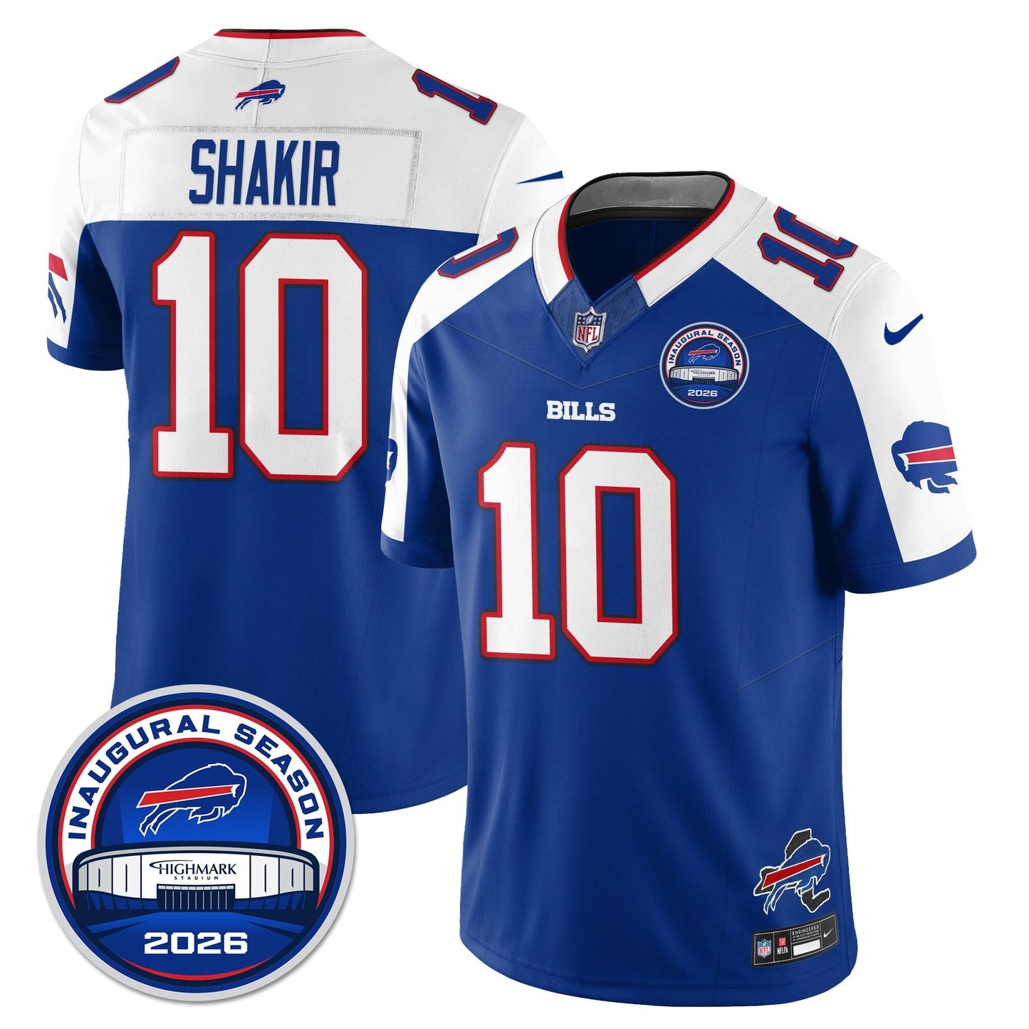 BUF 2026 Inaugural Season Patch Limited Jersey - Stitched